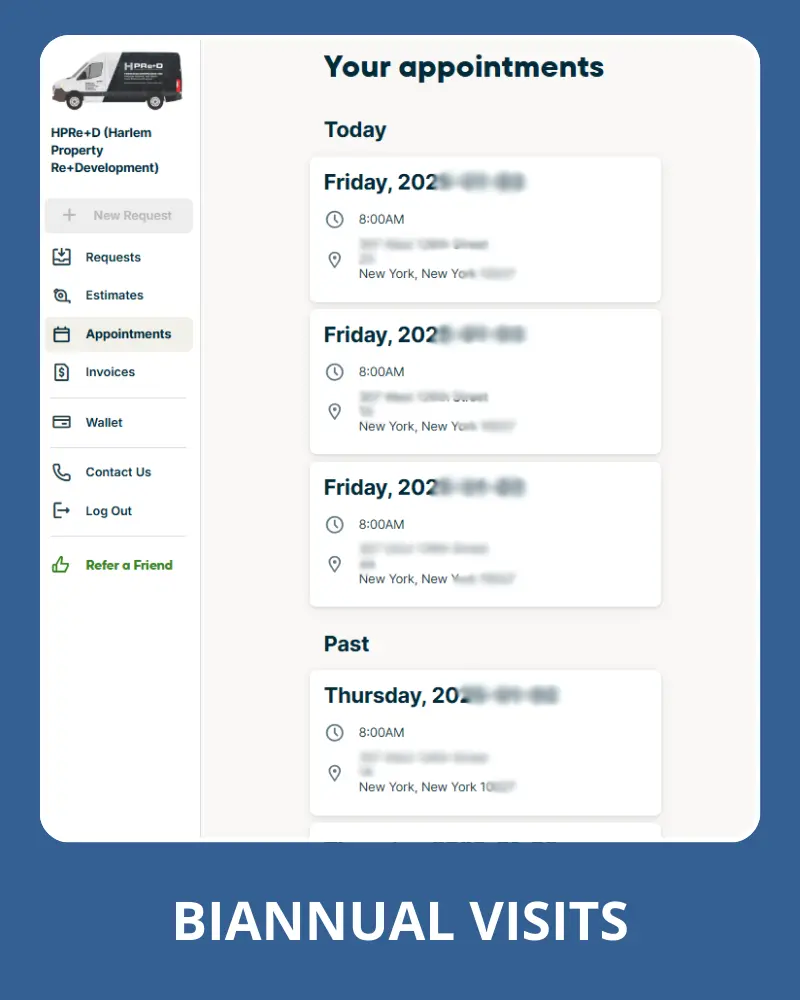 BIANNUAL VISITS - HPRE+D Website